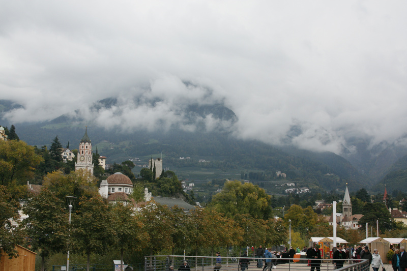 Meran Stadtansicht