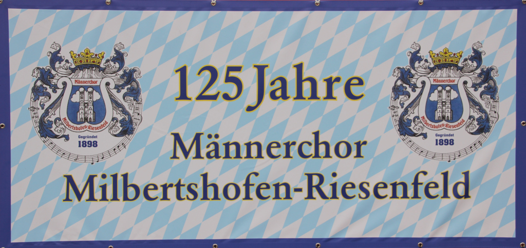 125 Jahr Banner