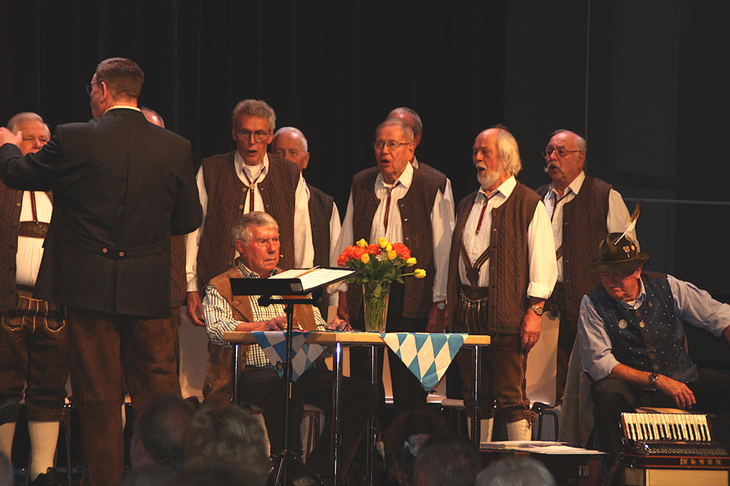 Chor beim ersten Lied