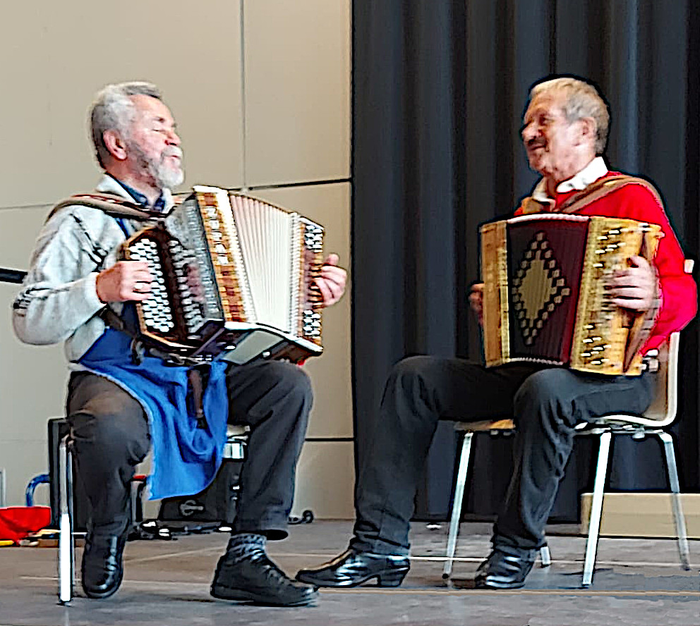 Dieter und Erwin spielen