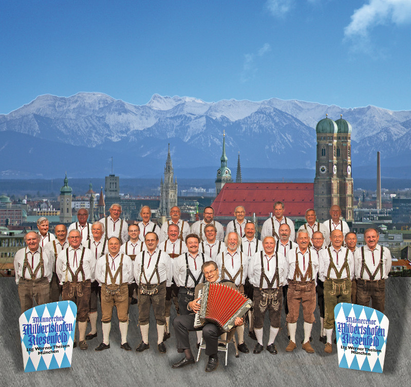 Chor mit Lederhosen